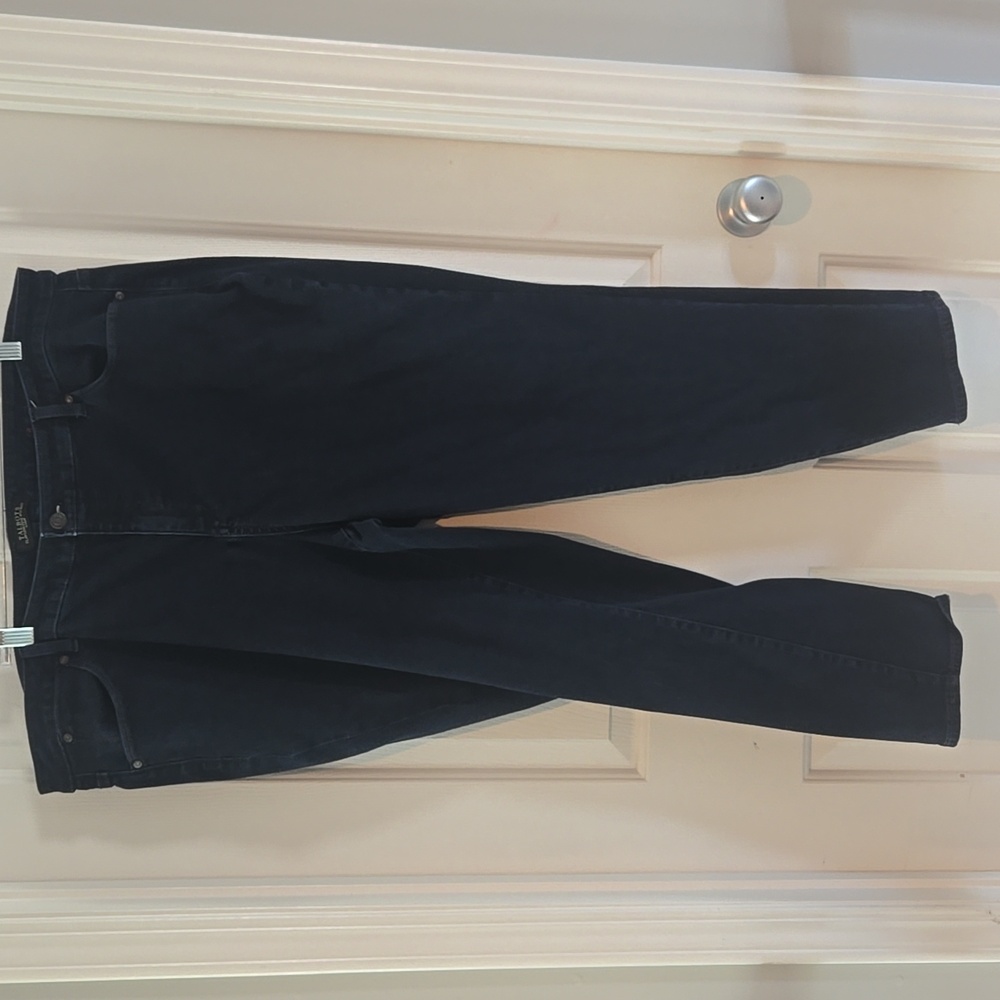 Talbots Dark Denim Slim Ankle Jeans, sz 22W